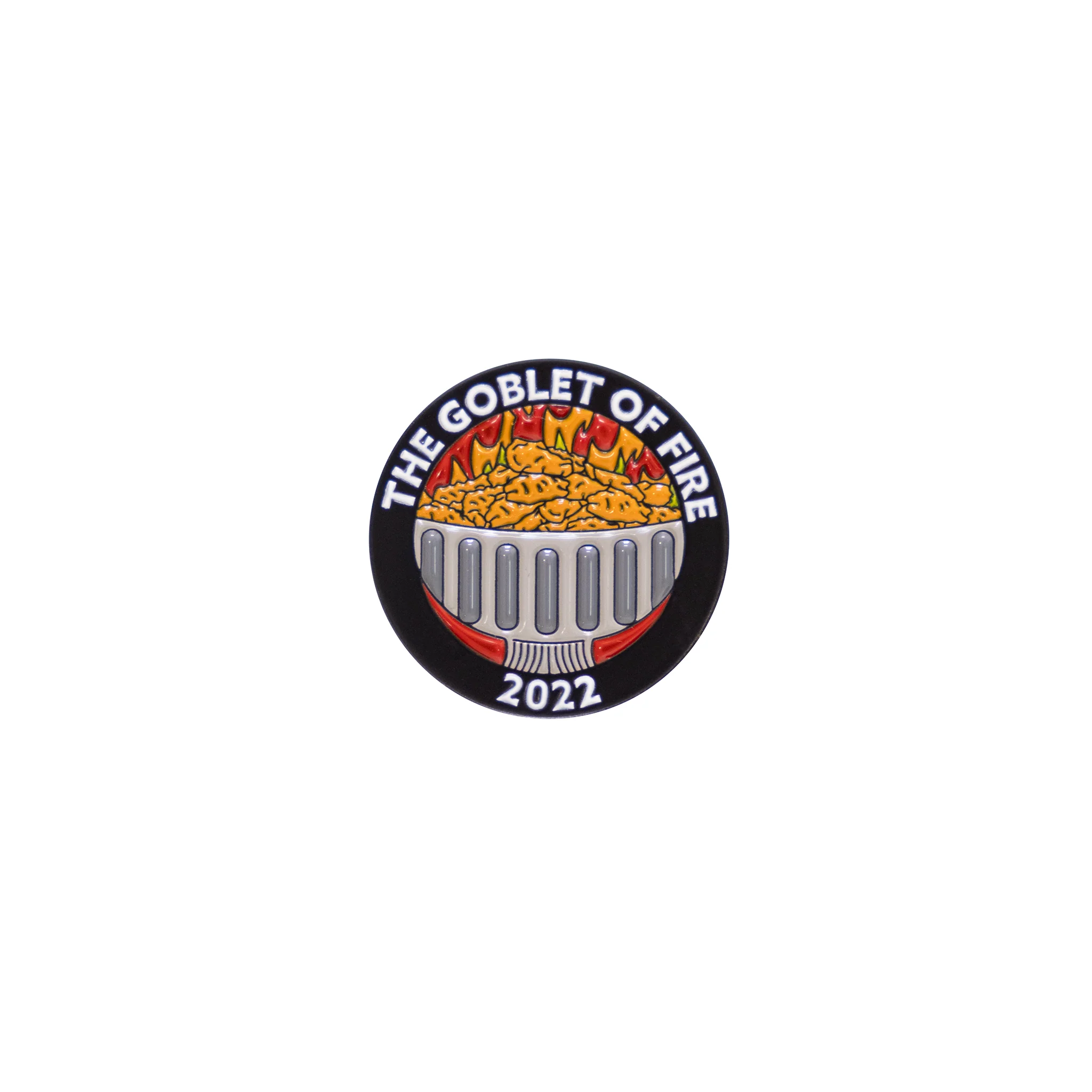 Goblet of Hot Wings Pin