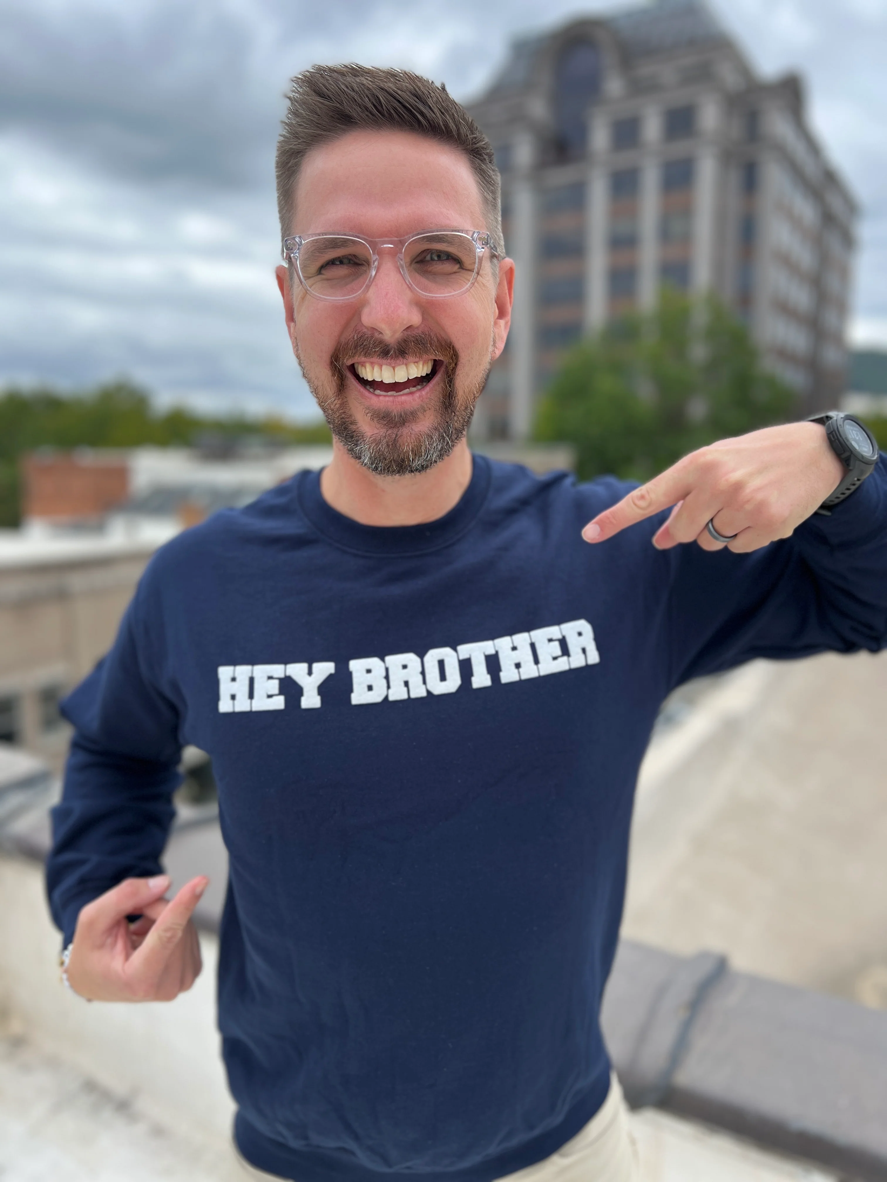 Hey Brother Crewneck - Image 3