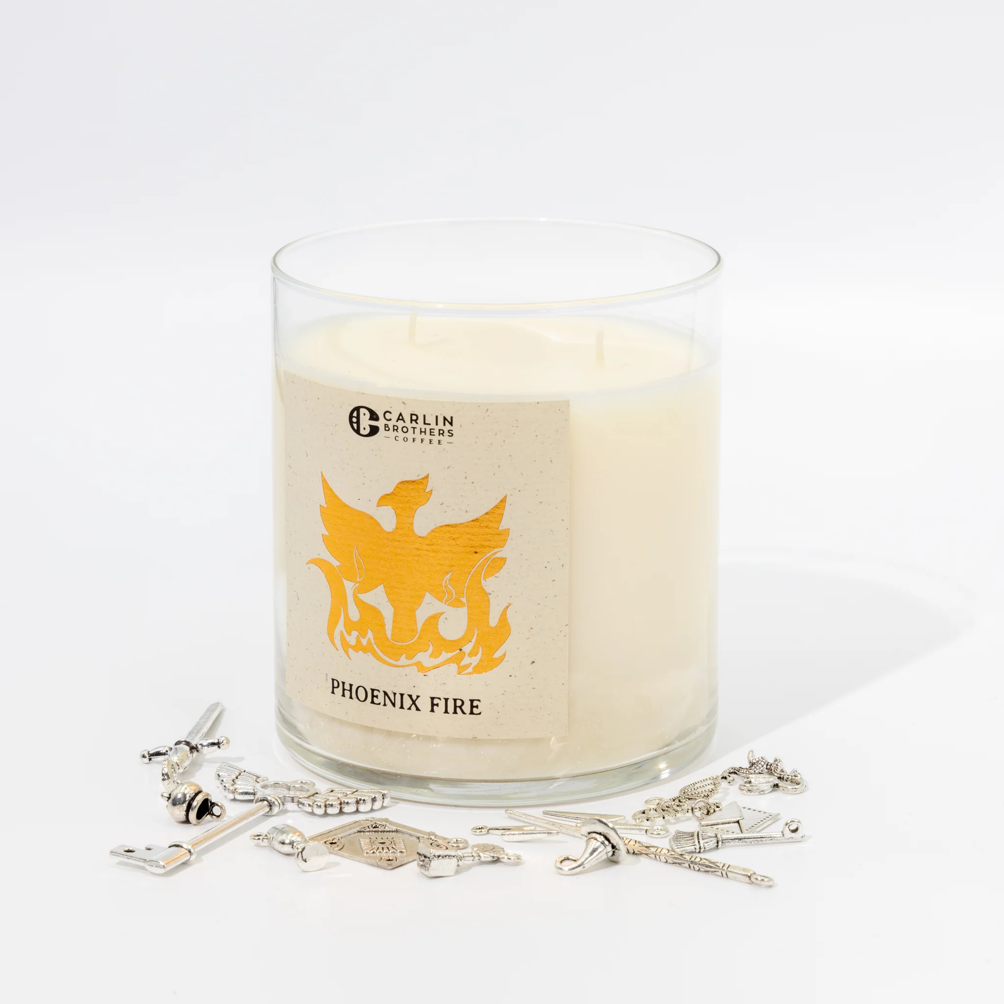 Phoenix Fire Charm Candle - Image 3