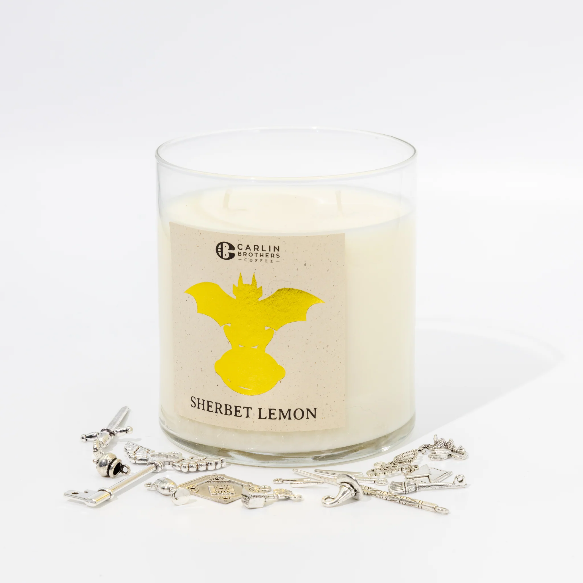 Sherbet Lemon Charm Candle - Image 3